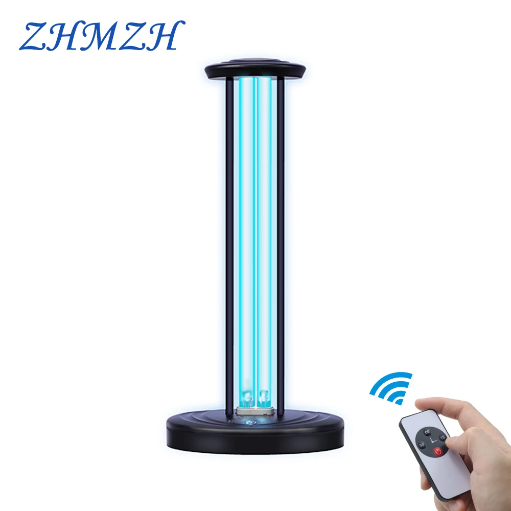 110V 220V UVC Quartz Germicidal Light Ultraviolet Lamp Household UV Disinfection Kill Mites Remote Control Sterilizer Ozone Free