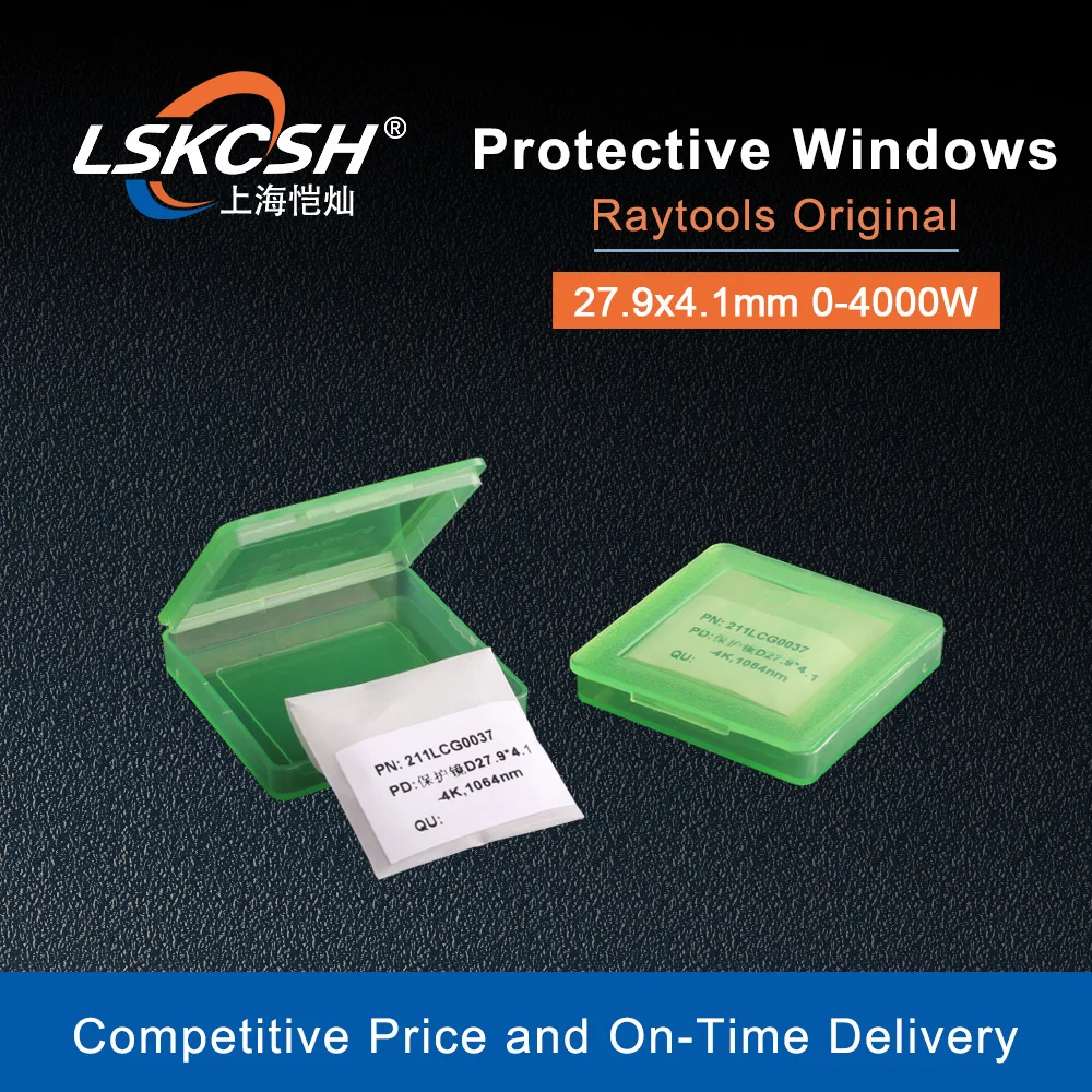 Оригинальные оптические линзы LSKCSH 10 шт./лот Raytools диаметром 4 1x24 9 1064 нм 211LCG0037 211LCG0020