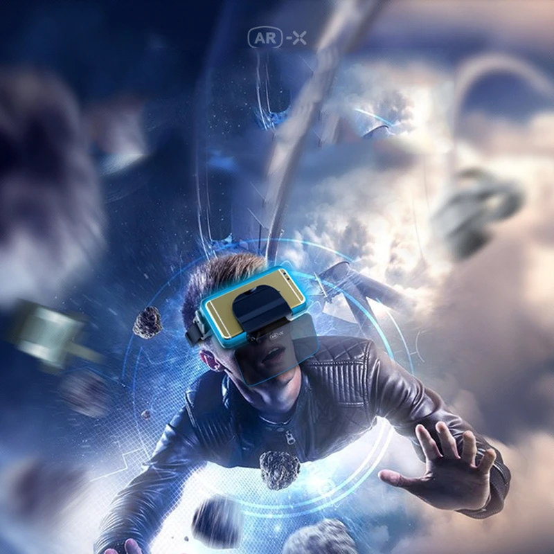 vr очки для смартфонов шлем пк Телевизоры FIIT AR X Умные более 3D Очки виртуальной