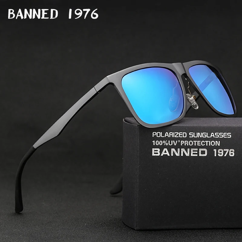 

2019 Unisex Classic Quality Brand Men Aluminum Sunglasses HD Polarized UV400 Mirror Male Sun Glasses Women For Men Oculos de sol