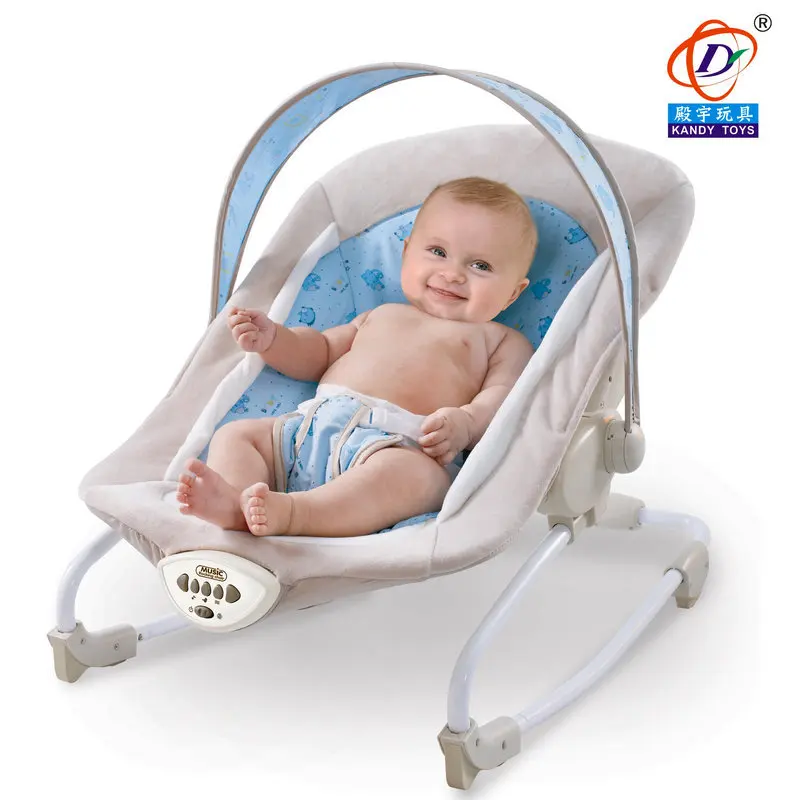 0-3years Kids Load 11kg Multifunctional Baby Sleeping Rocking Chair Vibration Comfort Music Foldable Storage Bed Music New