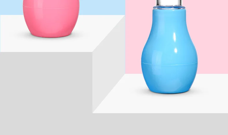 Neonatal Infant Silicone Nasal Aspirator Pump Type Cold Nasal Mucus Cleaner Antibackflow Baby Nasal Aspirator Safe Vacuum Sucker