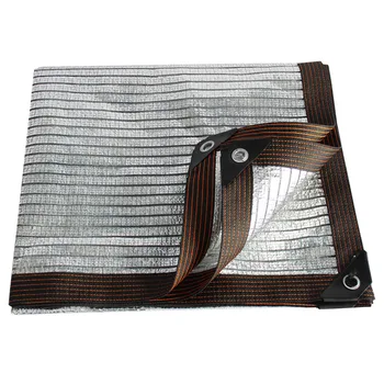

99% UV Block Aluminum Foil Sunscreen Security Window Balcony Shading Net Sunroom Greenhouse Garden Succulent Plant Cover Awning