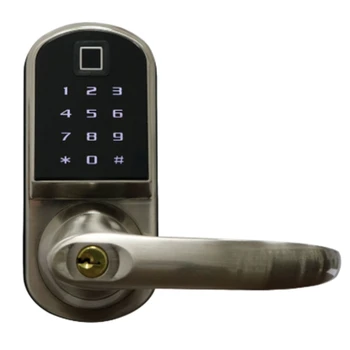 

Smart Electronic Door Lock Code Door Lock Mechanical Keys Press Screen Keypad Digital Password Lock Keyless Electronic Lock Smar
