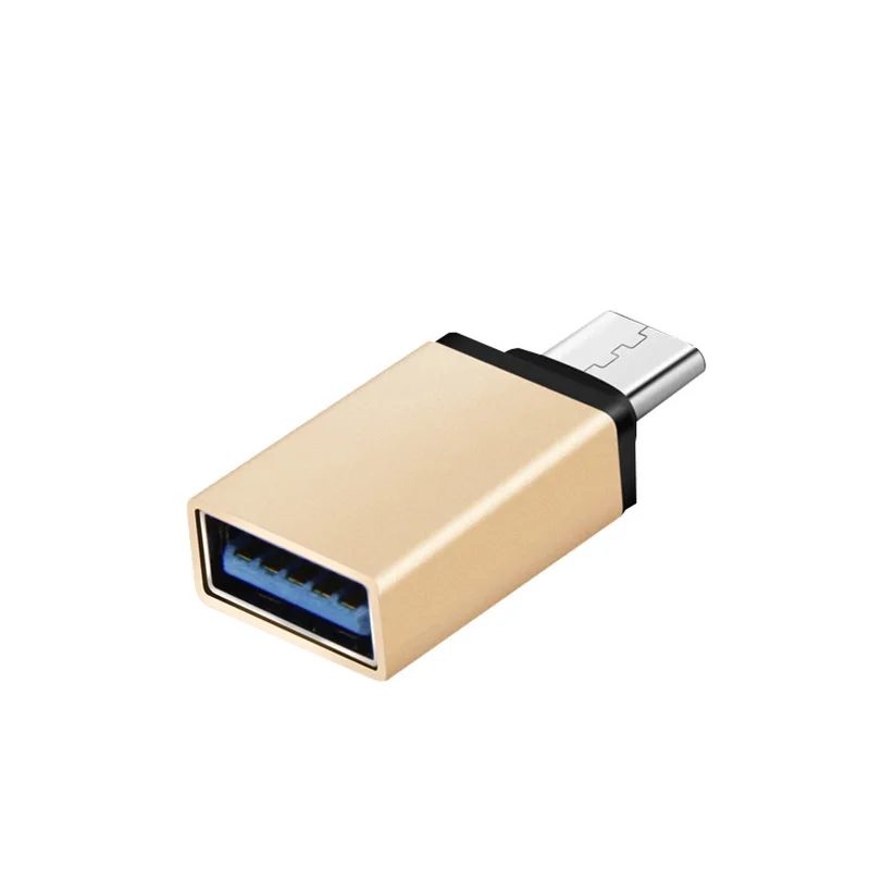 Мини-usb 3,1 type-C кабель адаптер для USB 3,0 алюминиевый сплав OTG конвертер для всех тип-c мобильных телефонов планшетных ПК OC