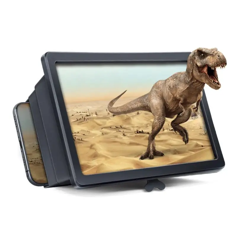 Складной увеличитель для экрана телефона 3D HD видео усилитель с складной