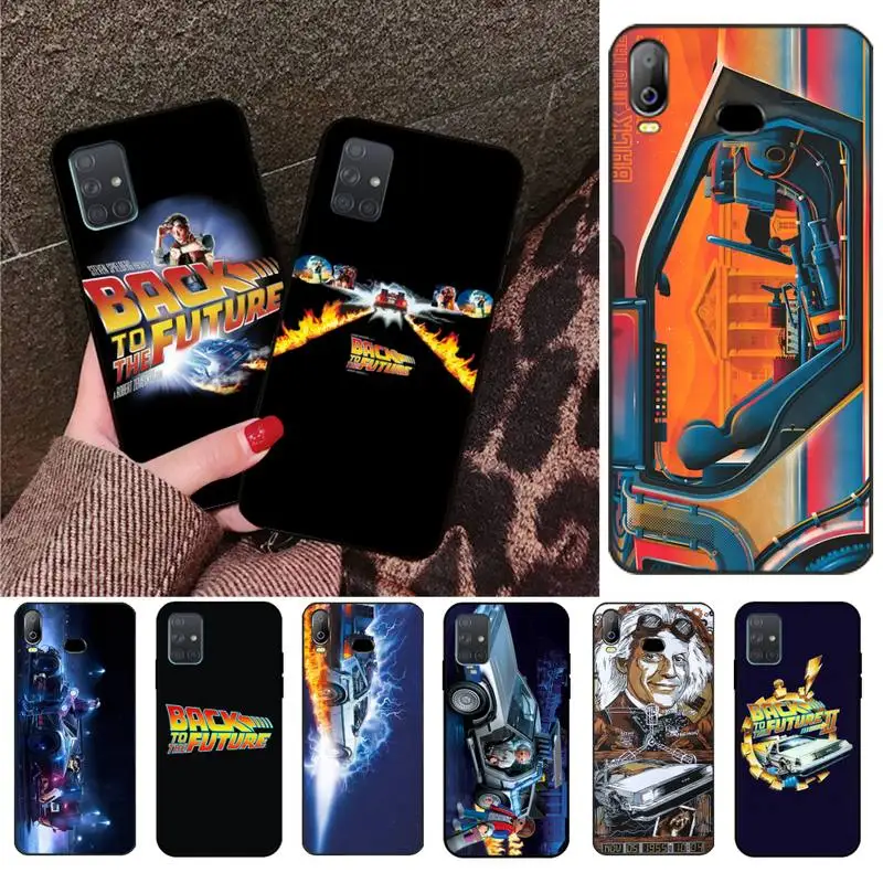 CUTEWANAN Back To The Future TPU Мягкий силиконовый чехол для телефона Samsung A10 A20 A30 A40 A50 A70 A71 A51 A6 A8