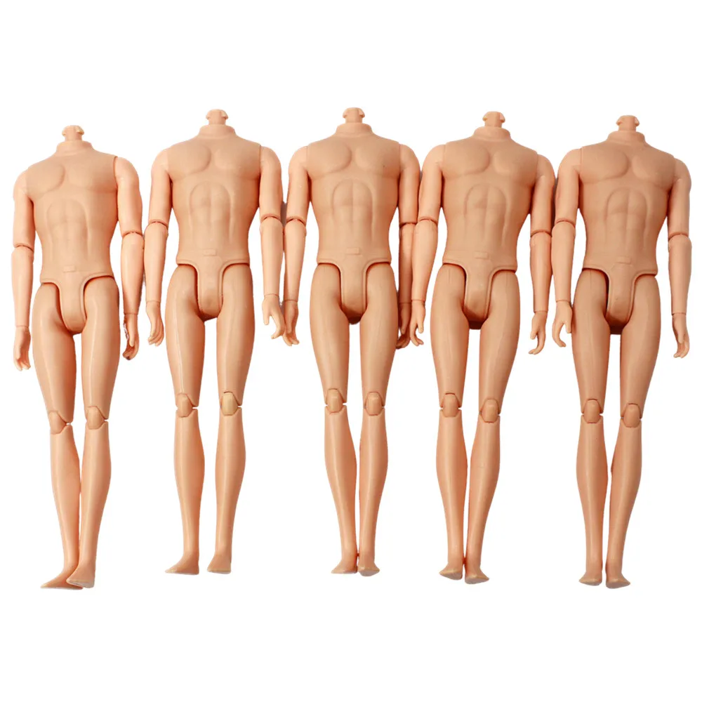 30cm Doll 11 Moveable Jointed Boy Body For Ken Without Head Male Boyfriend MAN Naked Prince Dolls Accessories DIY Toys | Игрушки и хобби