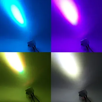 

12 LEDS RGBW LED Stage Light Par Light With DMX512 for Disco DJ Projector Machine Party Home Decoration Colorful Stage Lighting