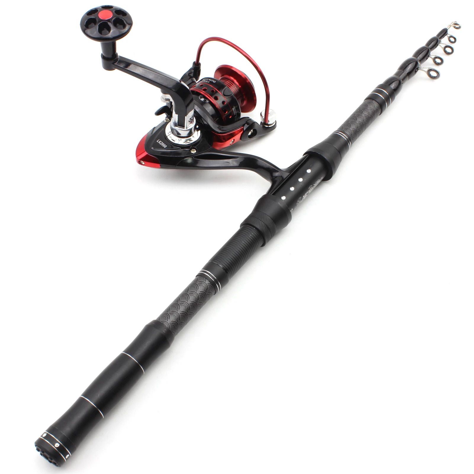 Телескопическая удочка из углеродного волокна 2 1 м портативное спиннинговое