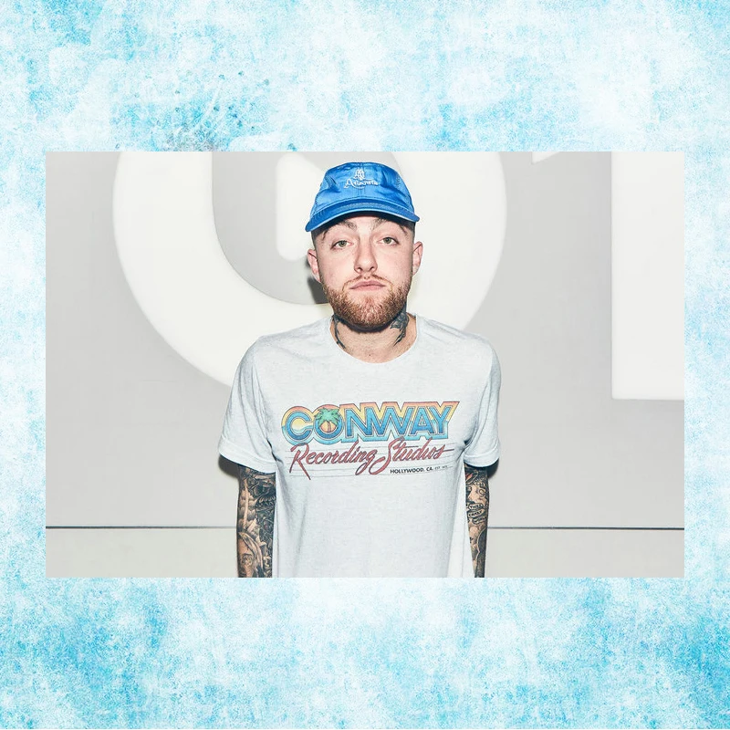 Настенная картина Mac Miller рэп печать на шелковом холсте постер 13x20 24x36 дюймов для