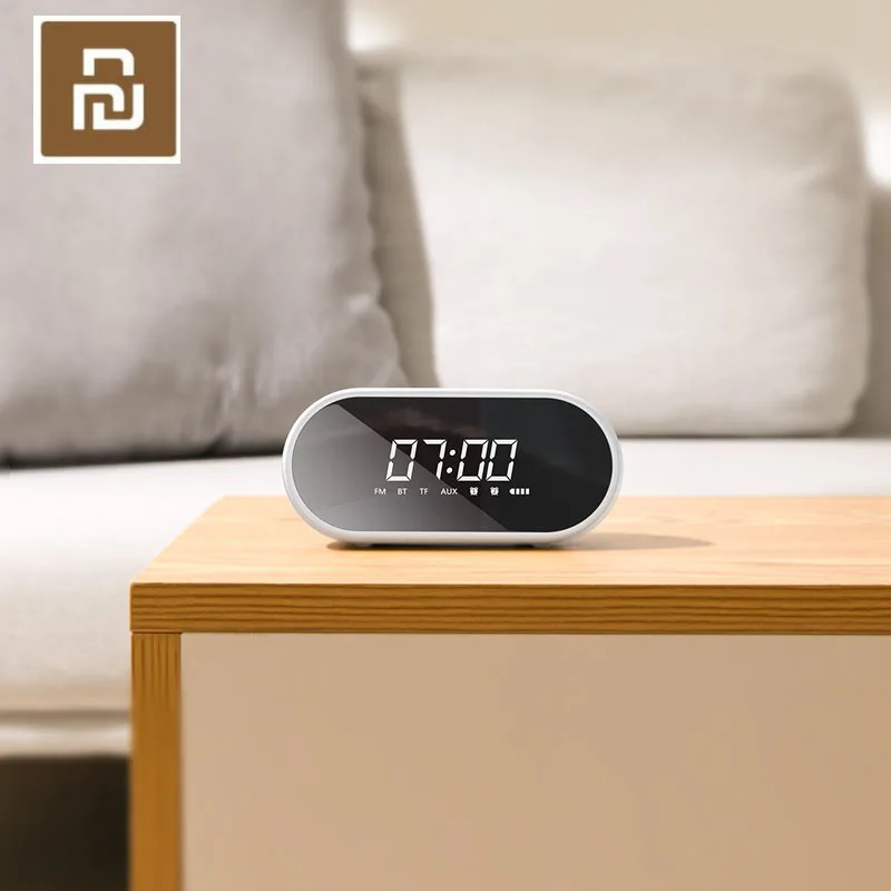 Будильник Youpin Beth с Bluetooth динамиком двойной будильник дизайн 4 2 дальность 10 метров