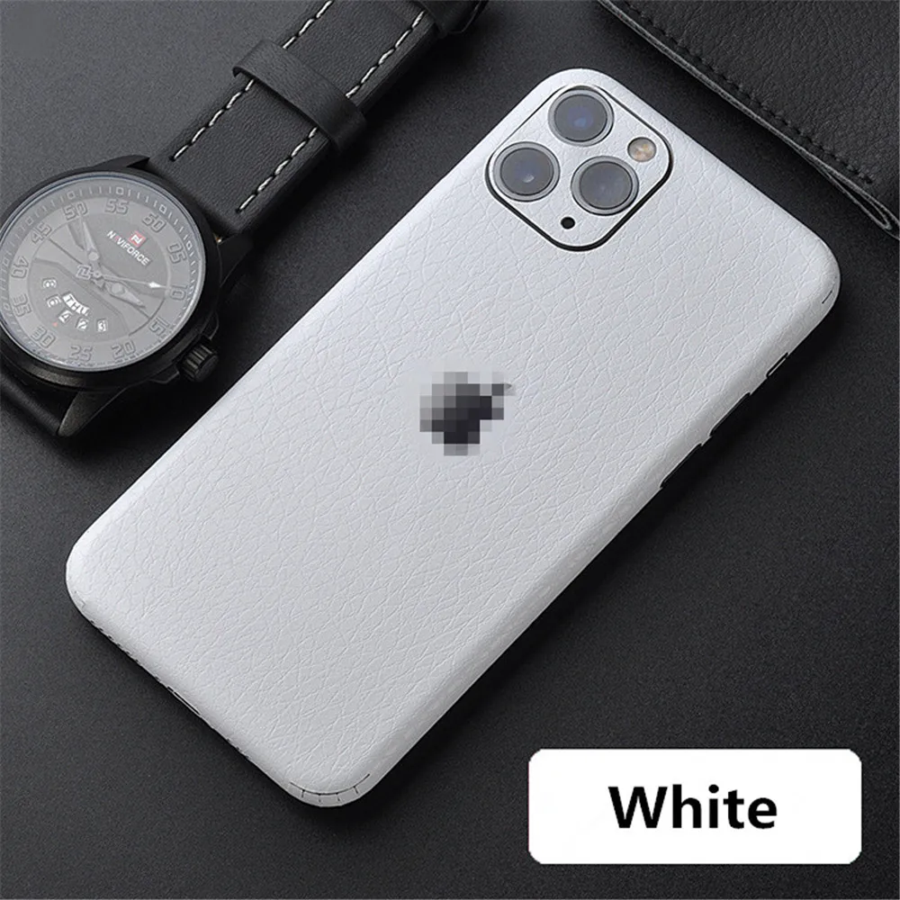 Для iPhone 11 Pro MAX задняя наклейка задняя пленка кожаная наклейка задняя крышка пленка ультра тонкая модная наклейка для iPhone 11 Pro MAX
