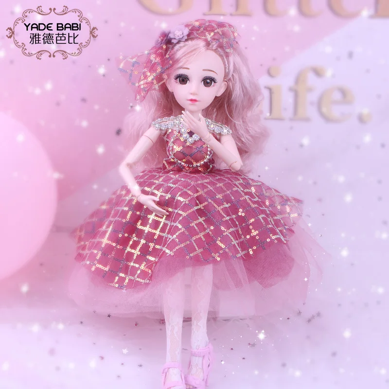 50 см BJD кукла с принцессой, аксессуары для одежды, подвижные шарнирные куклы 1/4, свадебное платье, игрушки для девочек, декор детской комнаты для девочек