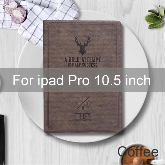 For Pro 10.5 Essidi кожаный чехол для ipad Air 3,, 10,5 дюймов, умный чехол для планшета с откидной крышкой, Funda, для ipad Pro 10,5 дюймов - Цвет: For Pro 10.5