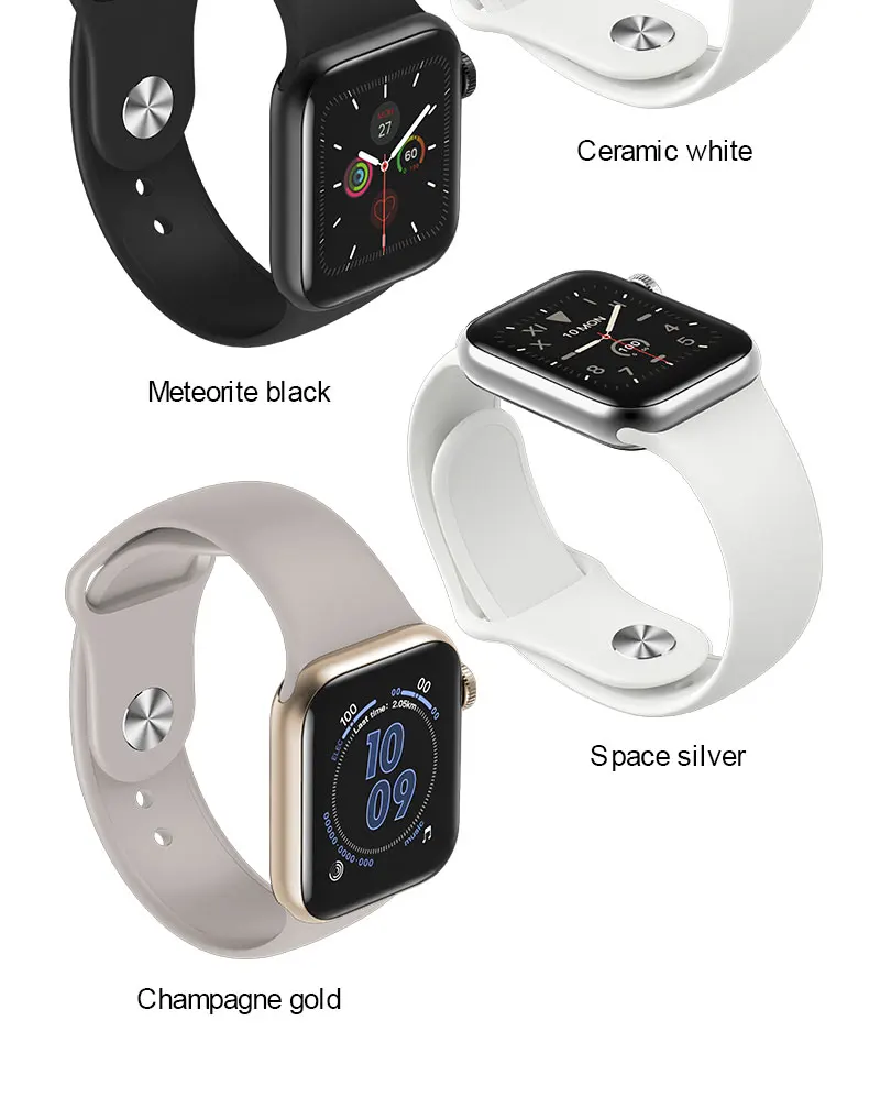 Bluetooth Смарт-часы Полный сенсорный экран для сердечного ритма кровяное давление фитнес-браслет pk iwo 8/iwo 10 Smartwatch W58 для женщин/мужчин