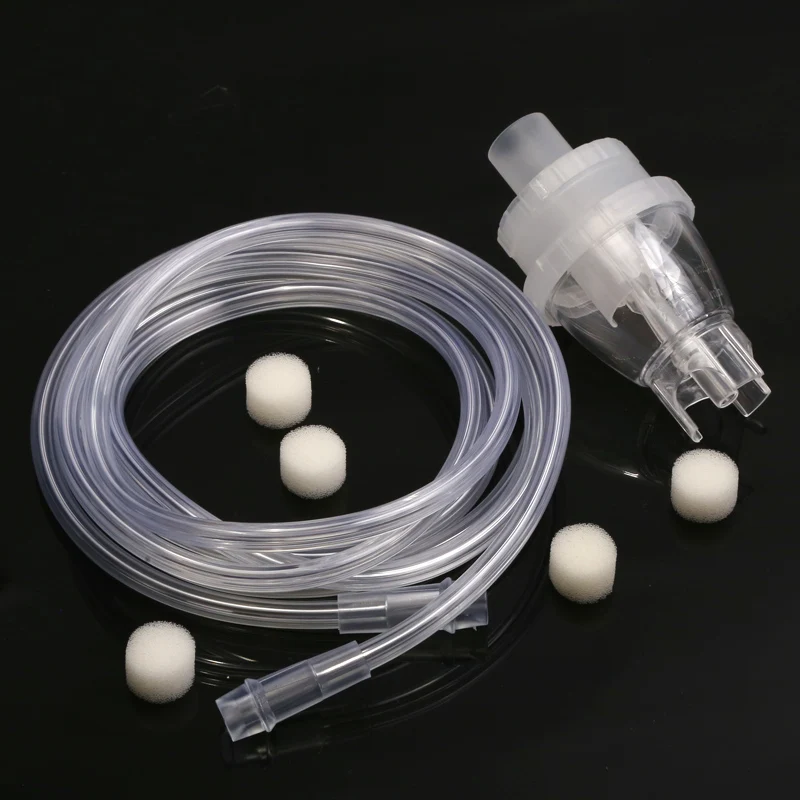 

Soft AtomizerTube Filter& 6mlAtomized Cup Sponge Nebulizer Accessorie Inhaler Catheter Air Compressor Nebulizer Medicine Bottle