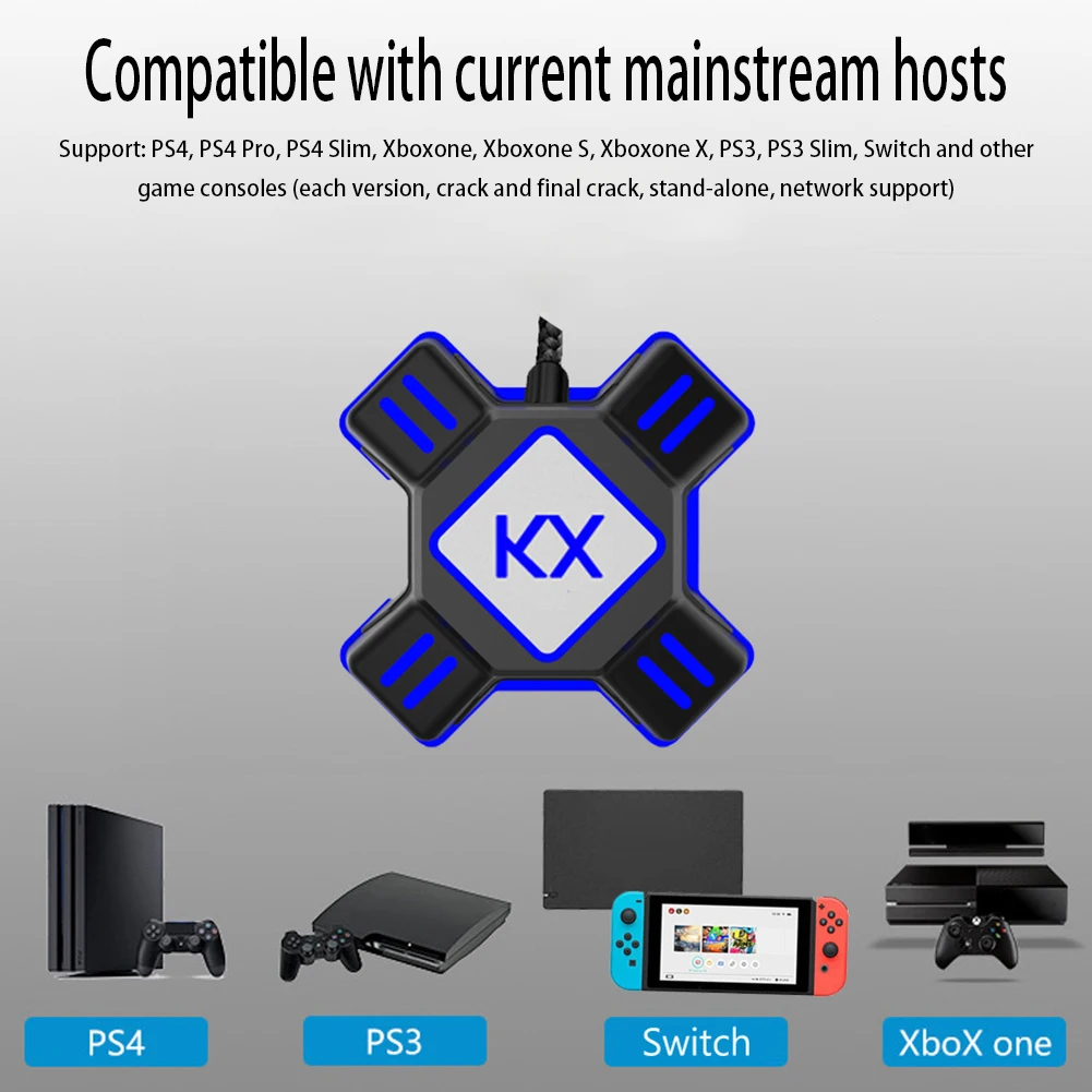 KX USB игровые контроллеры адаптер конвертер видео игровая клавиатура переходник