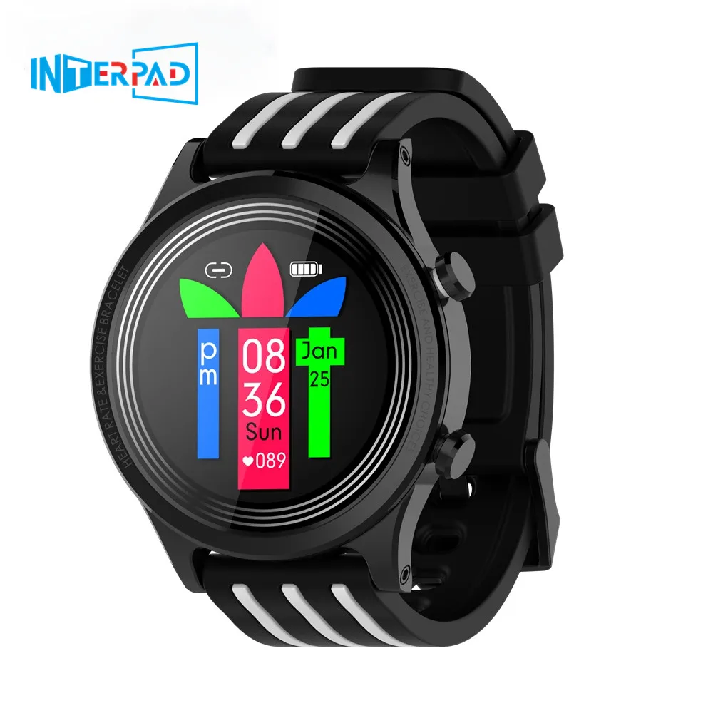 

Interpad E5 Smart Bracelet IP68 Waterproof Blood Pressure Heart Rate Monitor Sport Fitness Tracker Smartwatch For Huawei ios