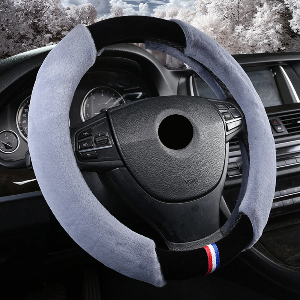 Чехол на руль для Kia Morning Rio ceed Stonic NIRO Sportage Carens LADA 4X4 Granta Kalina Largus XRAY Priora Vesta