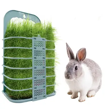 

Rabbit Hay Feeder Hay Grass Food Feeder Chicken Vegetable Basket Foldable Hanging Pet Feeder Rabbit Hanging Grass Feeder