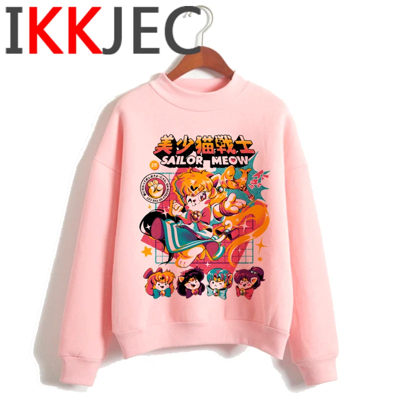 Женские толстовки с капюшоном принтом Сейлор Мун|Толстовки и свитшоты| |