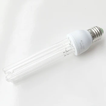 

E27 UVC Ultraviolet UV Light Tube Bulb Disinfection Lamp Ozone Sterilization Mites Lights Germicidal Lamp Bulb AC220V 15W 20W