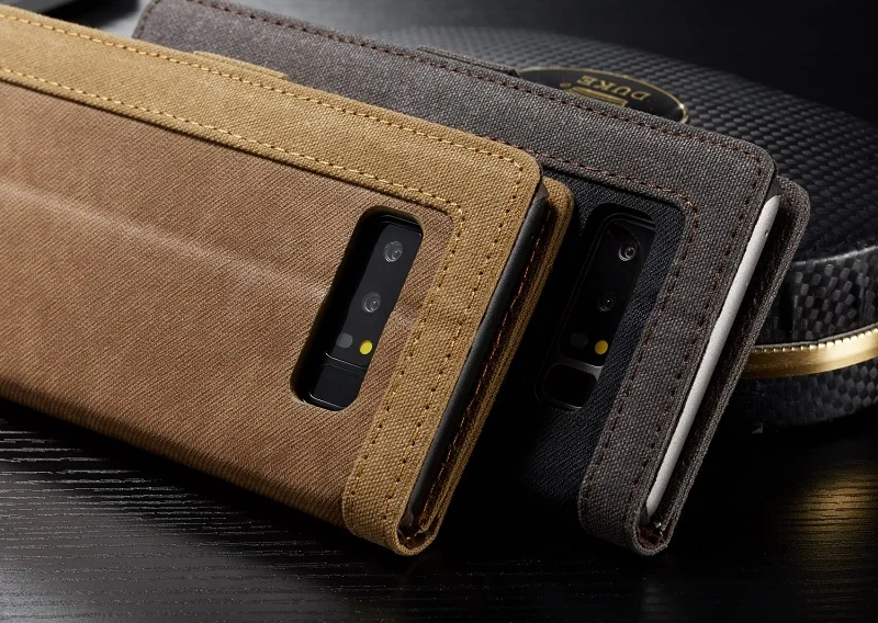 Для Coque samsung Galaxy Note 8 9 чехол Note8 роскошный Джинсовый чехол для samsung S6 S7 Edge S8 S9 S10 Plus S10e флип-бумажник чехол для карт