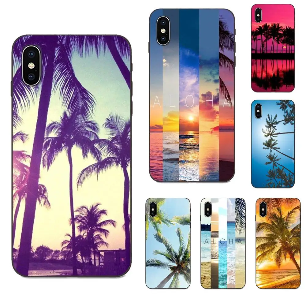 Aloha пальмы мягкий шарф с принтом чехол для Galaxy A3 A5 A6 A6s A7 A8 A9 A10 A20E A30 A40 A50 A60 A70 A80 A90