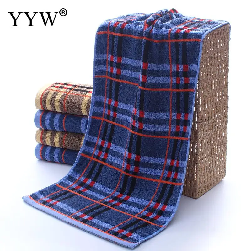 Vintage Face Wash Bath Towel Cotton Soft Absorbent for Adults Household Towel Travel Towels Bathroom Swimming Pool Quick Dry - Цвет: 4