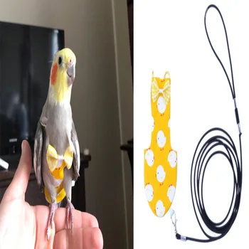 

Bird Parrot Diaper Flight Suit Nappy Clothes for Green Cheek Parakeet Cockatiels Pigeons bird diapers