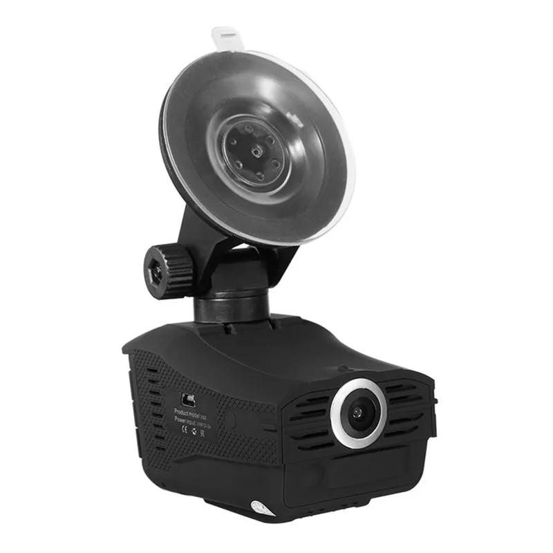 Русский 3 в 1 Dash Cam Автомобильный видеорегистратор радар детектор GPS трекер