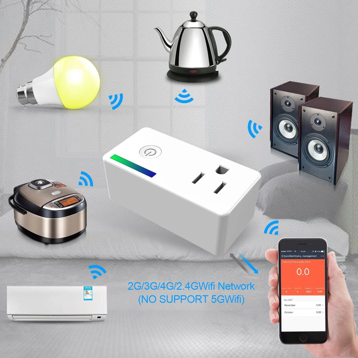 WiFi Smart Plug Мини розетка выключатель питания с дистанционным управлением управление домашний комплект работа для Alexa Google Home Assistant