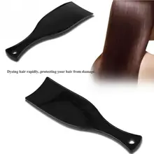 Black Plastic Hair Dye Highlights Bleach Coloring Brush Comb Anti-static Hair Tools