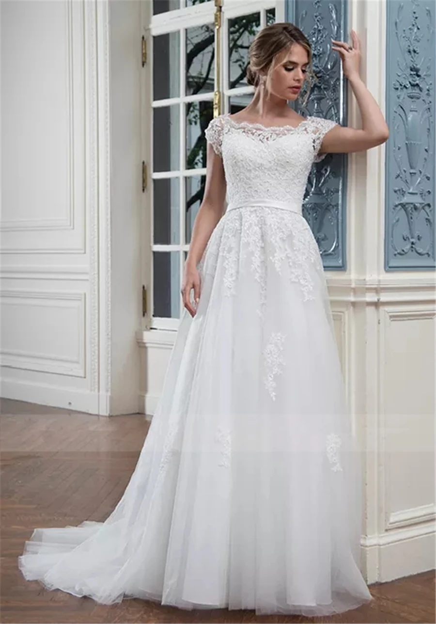 Свадебные платья размера плюс с иллюзией на спине vestidos de festa vestido longo свадебное