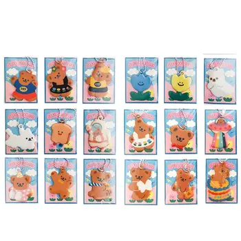 

Cartoon Key Chain Earphone Shell Pendant Cute Bag Notebook Creative Decorative Pendants