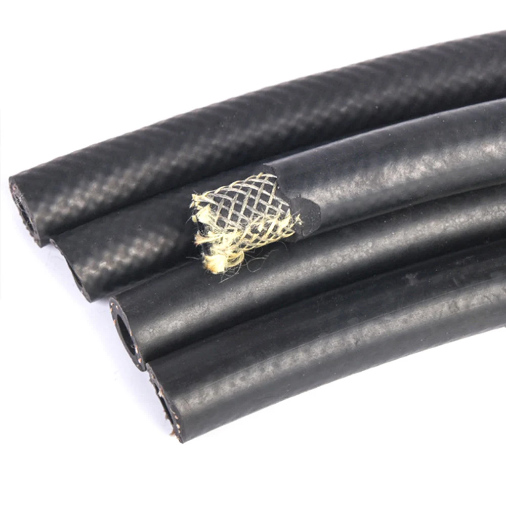 Car oil hose fuel pipe 4mm/6mm/8mm/10mm/12mm/14mm/16mm/18mm Oil Fuel Hose Line Car Turbo Oil Cooler Hose black