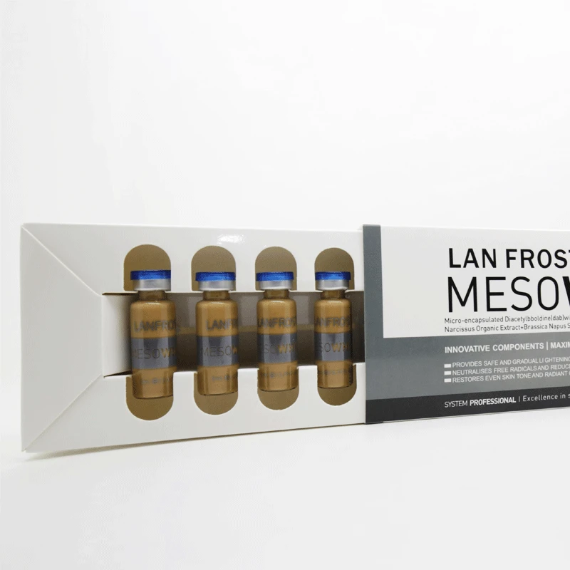 5pcs BB Cream brown 4 оттенка BB крем светящийся DLD сыворотка 5 мл/бутылка Meso белая осветляющая сыворотка натуральный телесный консилер макияж CC основа - Цвет: 5pcs BB Cream brown