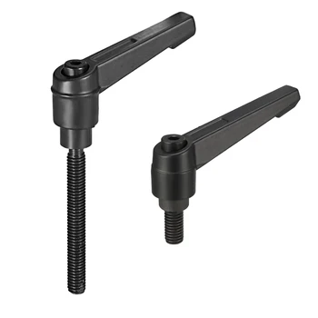 

uxcell 2/3pcs Handles Adjustable Lever Thread Push Button Ratchet Male Thread Stud to Application Requiring Frequent