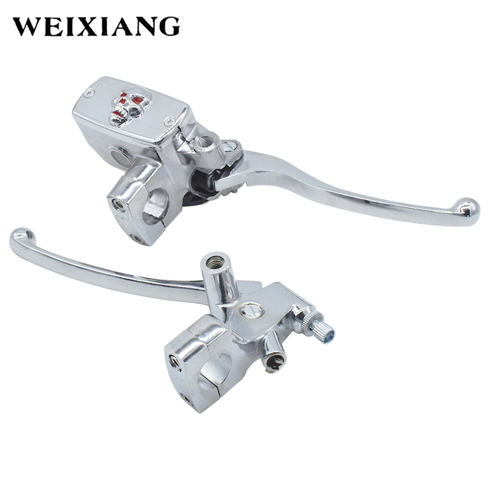 1" 24.5mm Universal Motorcycle Brake Clutch Master Cylinder Reservoir