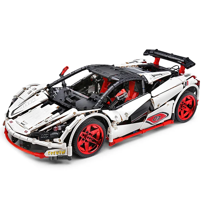 1928 шт. 1:10 RC City Technic серия гоночный автомобиль совместимый Blcoks пульт дистанционного управления и приложение телефон управление игрушки для детей Gifts13067