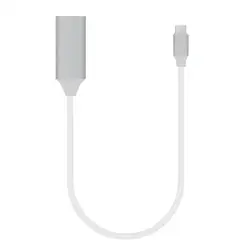USB 3,1 USB-C к HDMI адаптер мужчин и женщин конвертер для MacBook2016/huawei Matebook/Smasung S8 usb type C к HDMI адаптер