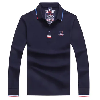 

Mens Polo Shirt Brands 2018 Fashion Casual Slim Cotton Polos Embroidery Business Men Long Sleeve Polos Shirts Clothes Breathable