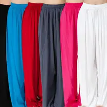 Унисекс Лето и весна хлопок Тай Чи Брюки taijiquan кунг-фу ушу утренняя зарядка брюки для йоги военные спортивные брюки для занятий боевыми искусствами