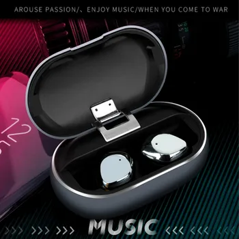 

X26 TWS Bluetooth Wireless Headphone Stereo Sport Earbuds Noise reduction Waterproof Earphone In-ear game Headset Charging Box