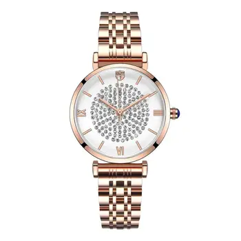 

Fashion Women Watches Top Sale Leather Ladies Bracelet Watch Quartz Wristwatches Casual Female Clock Relogio Feminino