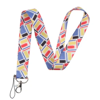 

20pcs/lot Homegaga Color Print Lanyards for keys neck strap phone holders fashion accessory key badge Hang rope Neck Strap D2371