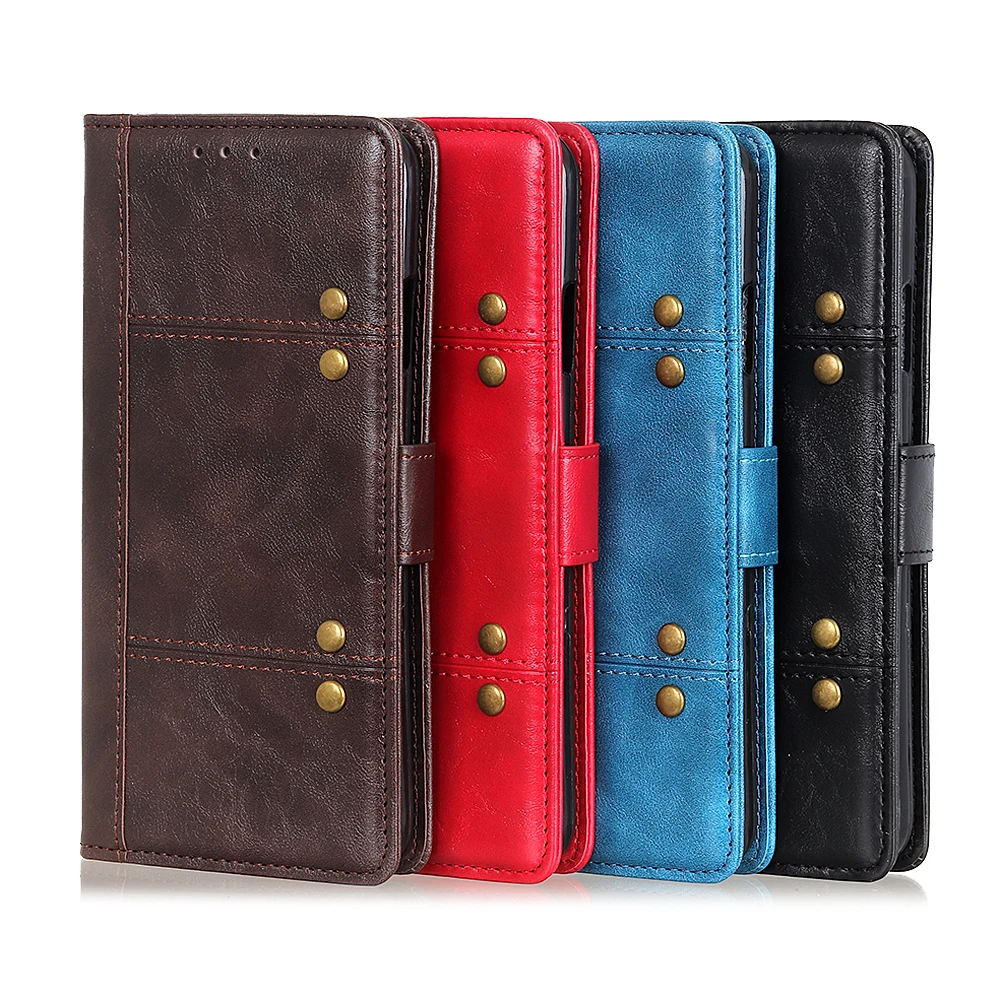 For Nokia 6.2 Case Full Protection PU Leather Folding Stand Shockproof Wallet Type Phone Protector Anti-Scratch Shockproof Coque