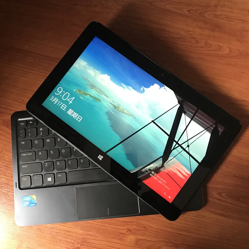 2в1 Windows 10 планшет 10,1 дюймов Windows планшет Trail-T3 Z735 четырехъядерный 1280*800 экран 2 Гб и 32 ГБ Micro USB Windows планшетный ПК