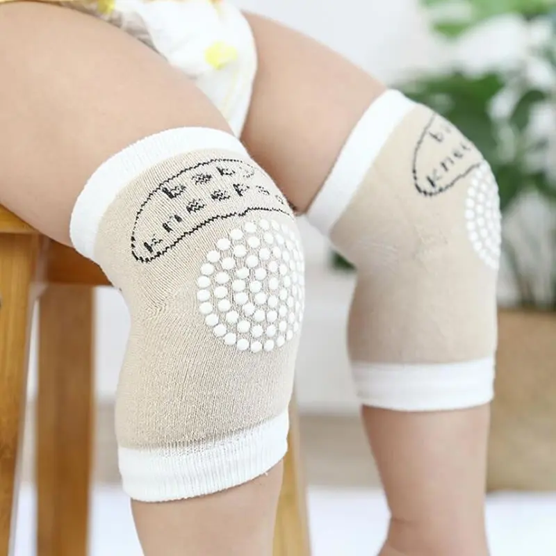 Cotton children 's knee pads the spring and autumn winter dispensing non-slip baby knee pads sports baby crawling